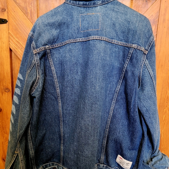 Levi's Justin Timberlake Leaf Denim Jacket XXL - Picture 2 of 4